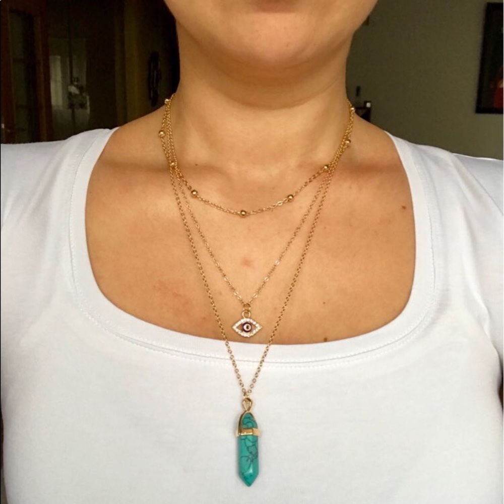 ❤️Multi Layered Necklace - Picture 4 of 5